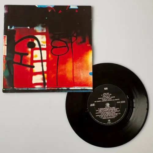 U2 The Fly Vinil Compacto Importado Inglaterra UK 2 Faixas