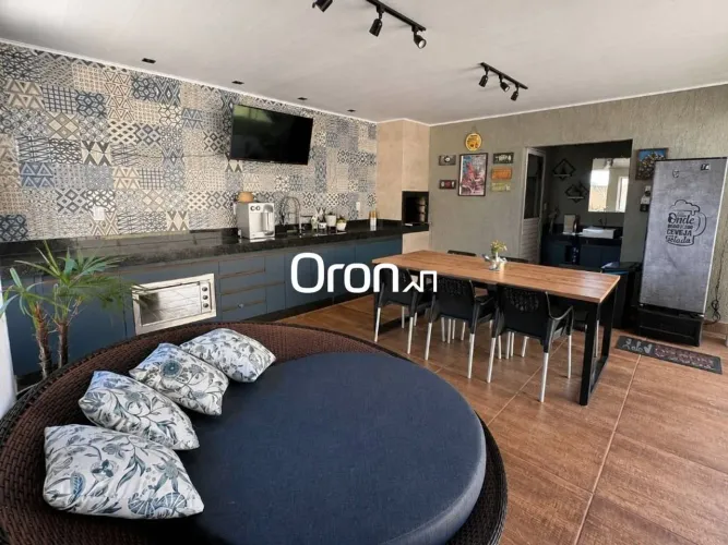 Casa mobiliada com 2 dormitórios à venda, 80 m² por R$ 450.000 - Fazenda São Domingos - Go
