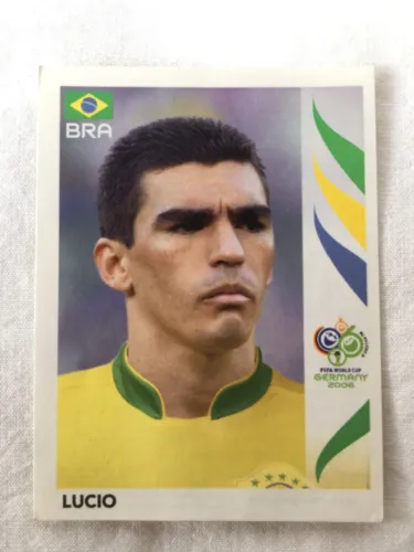 Figurinha Lucio Copa 2006 Nunca Colada