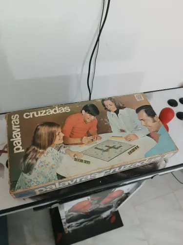 Jogo de tabuleiro Palavras Cruzadas da Estrela anos 70. Completo.Ideal para colecionadore