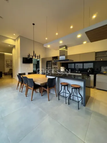 Casa em Condomínio para Venda em Franca, Residencial Olivito, 3 dormitórios, 2 suítes, 4 b