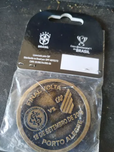 Moeda medalha da final copa do Brasil 2019 athletico atlético paranaense campeão