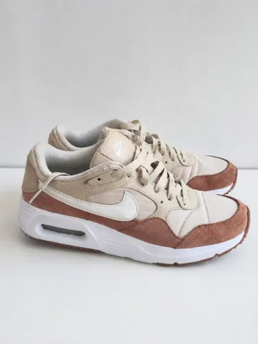 Tênis Nike Air Max SC Original Feminino Bege Nº 38 Usado