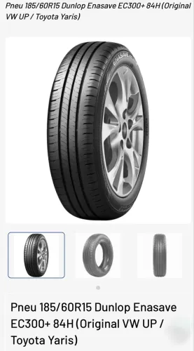 Pneu Dunlop enasave 185/60r15