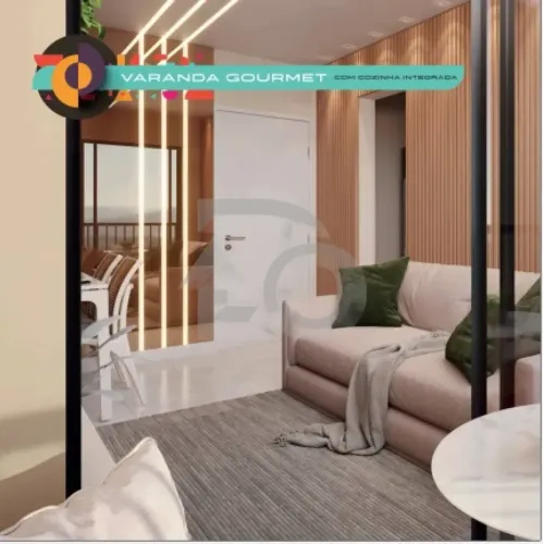 Poesia Art Home: Apê com 2 Quartos e Área de Lazer Completa