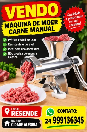 Vendo Máquina de Moer carne Manual