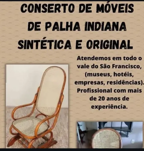 Empalhamente conserto de móveis antigos