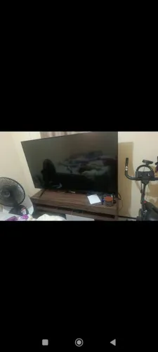 Tv 65 polegas + bike ergométrica.