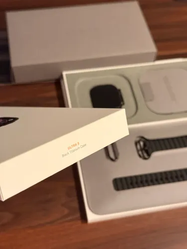 APPLE WATCH ULTRA 3 BLACK TITANIUM | BATERIA 100% | ZERO DETALHES