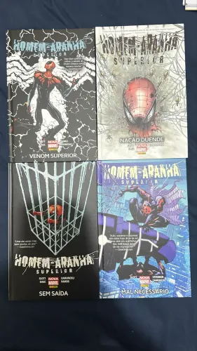 coleção spider man superior capa dura