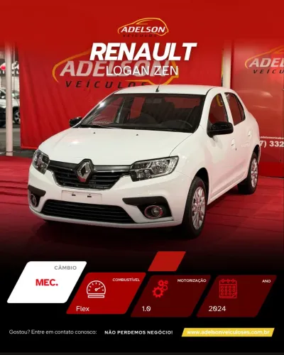 Renault Logan Zen Flex 1.0 12V 4P Mec. 2024