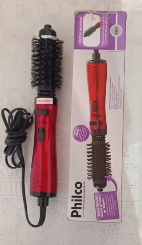 Escova Rotativa Philco Spin Brush cerâmica 220Volt