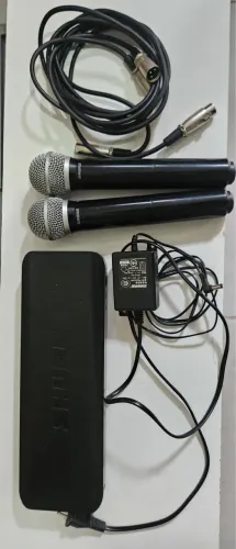2 Microfone sem fio Shure PG58-j10