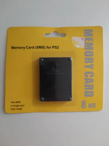 Memory Card 8mb novo para Playstation 2
