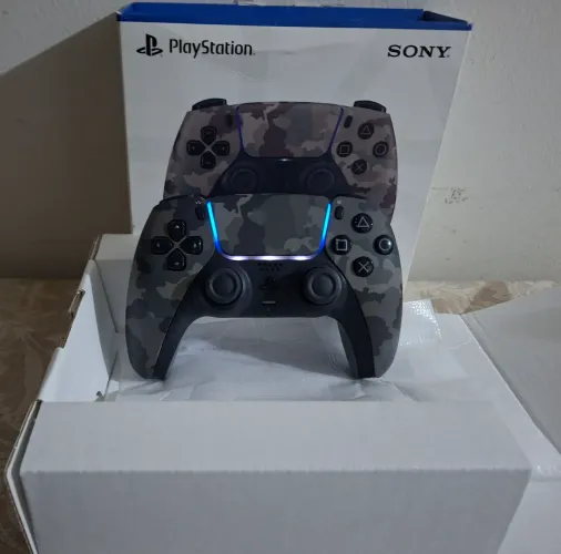 Controle ps5 original novissimo na caixa lindo