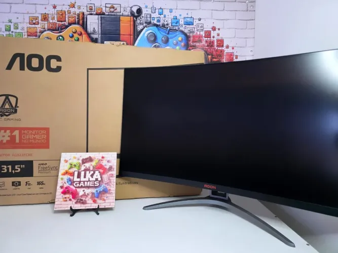 Monitor Game Aoc 165Hz 4K 32 Polegadas