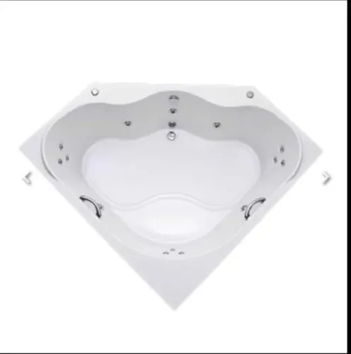Banheira de Hidromassagem 154x154x45cm Vicenza Confort Stamplas