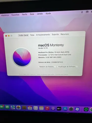 Macbook pro early 2015