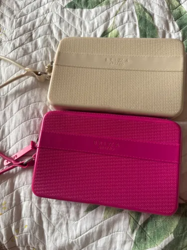 Kit 2 carteiras clutch arezzo originais