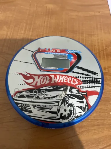 Discman Hot Wheels nao esta tocando cd