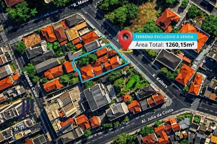 Terreno à venda, 1260 m² por R$ 2.390.000,00 - São Francisco - Curitiba/PR
