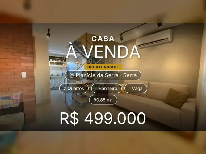 Planície da Serra: Casa reformada em condomínio com mini quadra e playground!