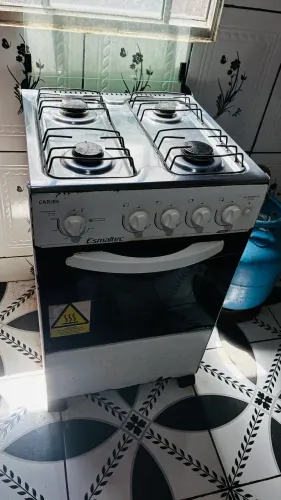 Fogão 4 Bocas Esmaltec Caribe - Funcionando Perfeitamente