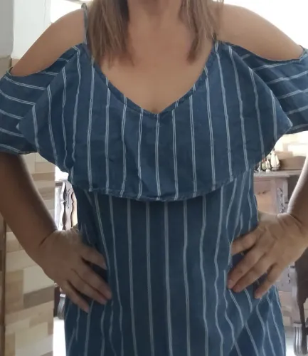 Vestido Marisa Casual Jeans Tam 46 