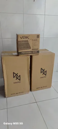 Caixas makpro 15" novas