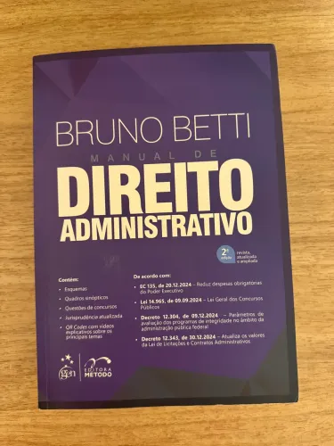 Manual de Direito Administrativo - Bruno Betti