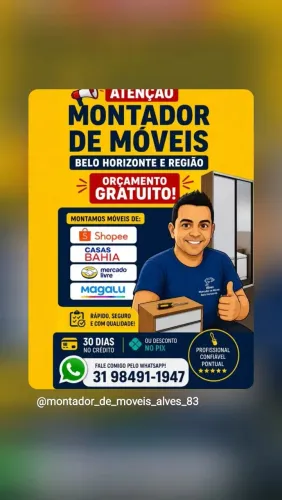 Montador de Móveis Belo Horizonte 