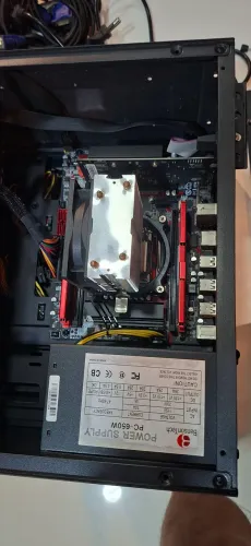 PC xeon 2640 v3, Rs9, 16gb, 256gb Nvme fonte 650w, gforce 210.