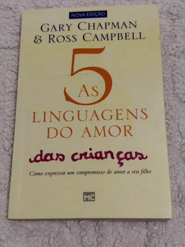 Livro as 5 linguagens do amor das crianças