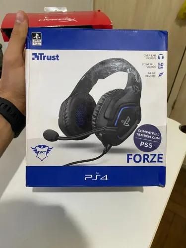 Headset Gamer Trust GXT 488 Forze (Licença Oficial PlayStation)