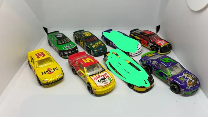 10 miniaturas Hot Wheels Nascar