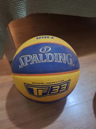 Bola De Basquete Spalding 3x3 Tf-33 Gold Fiba Tam 6