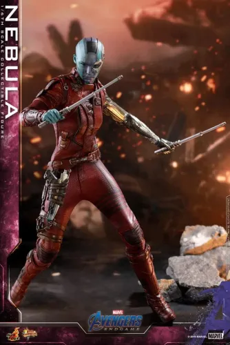 Boneco Nebula Nebulosa Guardiões Da Galaxia Hot Toys 1/6 Marvel