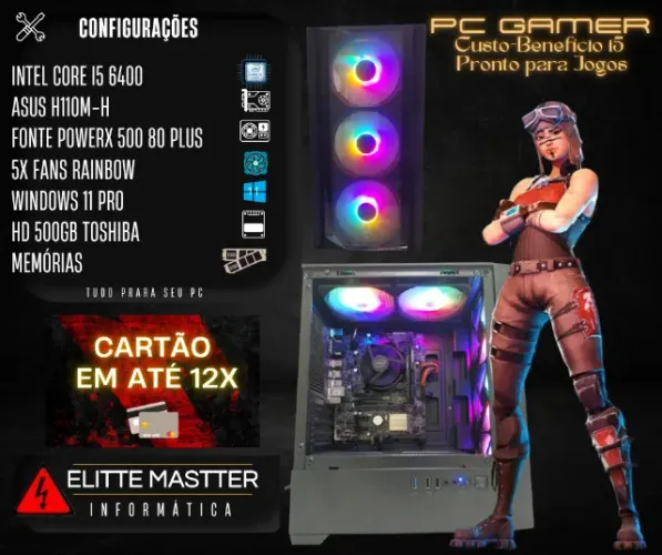 PC Gamer Core i5 DDR4
