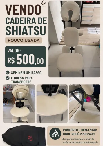 Cadeira quick massagem