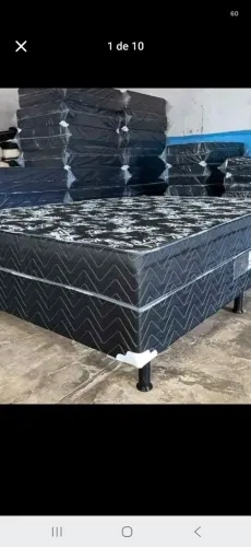 Cama box casal