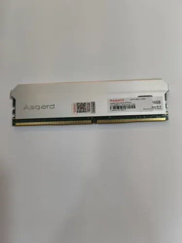 1x16GB memória RAM asgard DDR4 3200MHZ