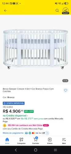 Berço Sleeper Crescer