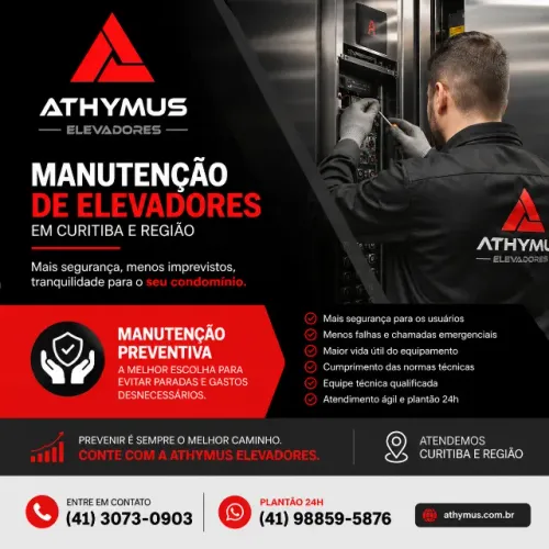 Manutenção Elevadores Curitiba