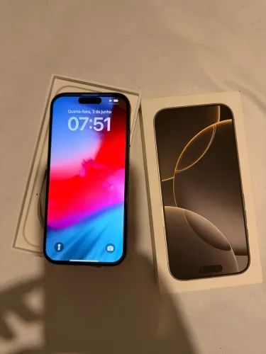 IPhone 16 PRO zero de mais
