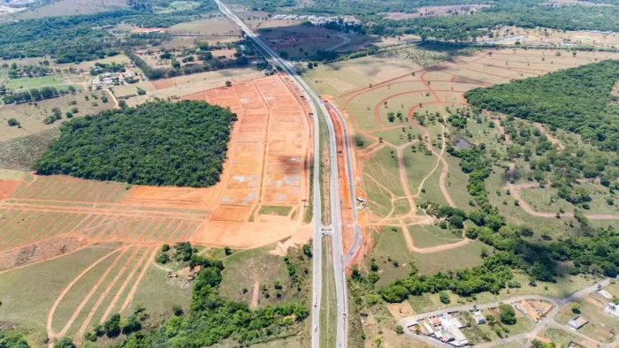 Lote de 501 m² no Citàge Santé, na GO-020, por R$ 1.192.380