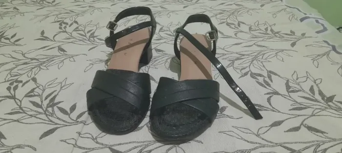 Sandália Preta N 35
