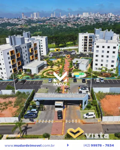 Apartamento Novo com 3 quartos e 1 vaga Vista Uvaranas
