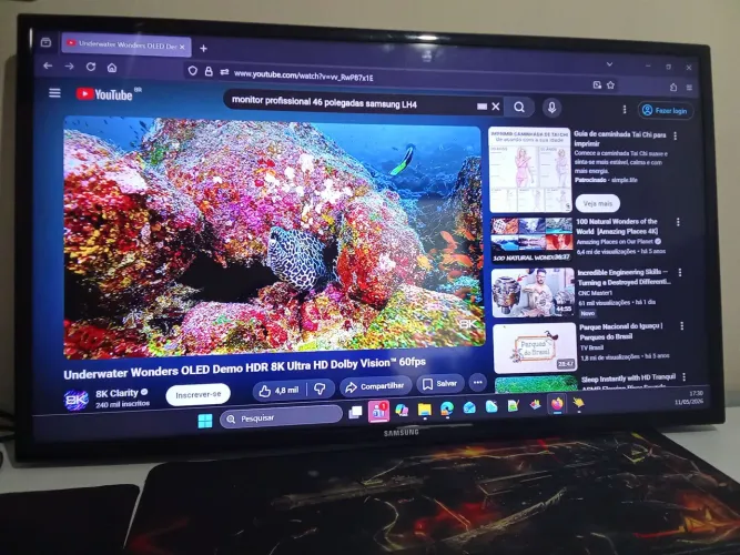 Monitor Profissional Samsung 40 Polegadas 