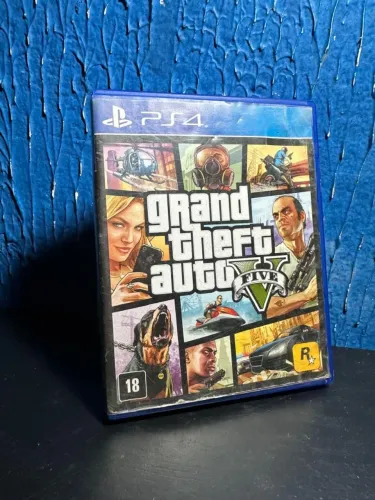 Gta 5 para ps4 seminovo