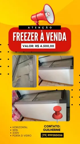 Vende-se Freeze horizontal, usado